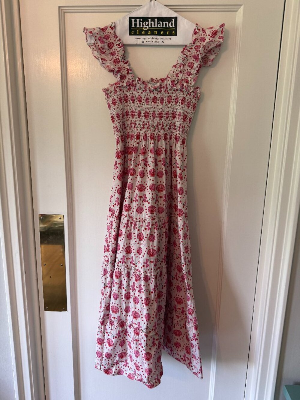 Hill House Mermaid print Ellie Nap Dress size Small GUC
